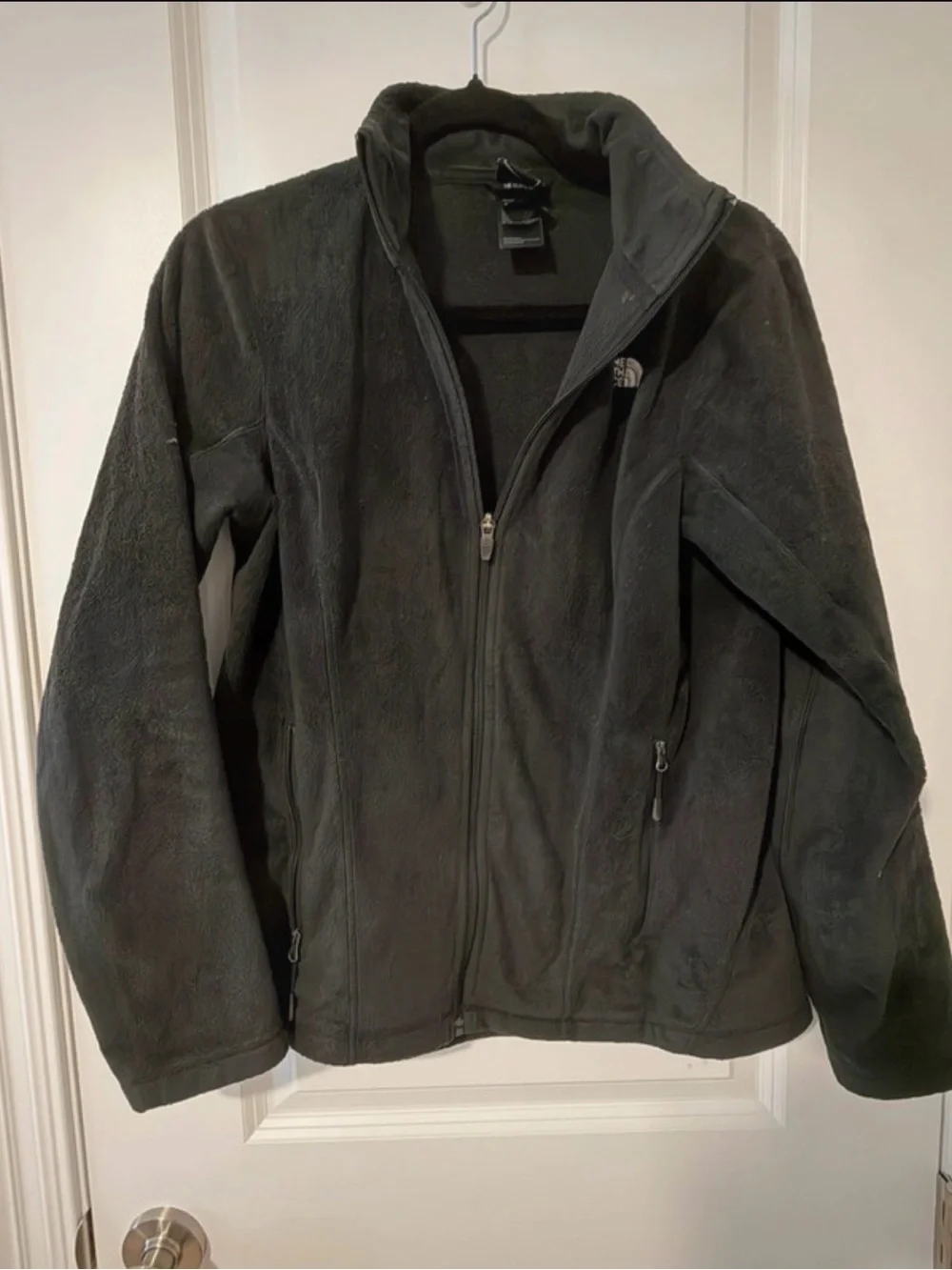 The North Face Men's Dark Gray Full-Zip Fleece Jacket